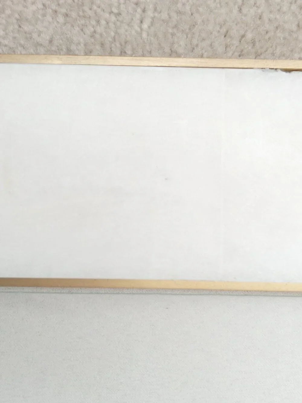 Williams Sonoma Stone Picture Frame For 8x10 Picture